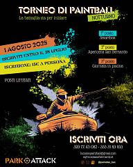 Torneo di paintball in notturna – 2ª edizione